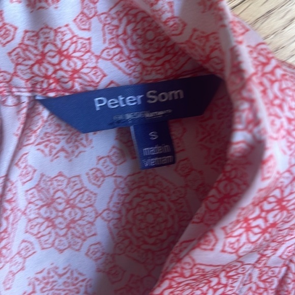 Peter Som for Kohl’s Coral Print Shift Dress Women’s S - Picture 4 of 7